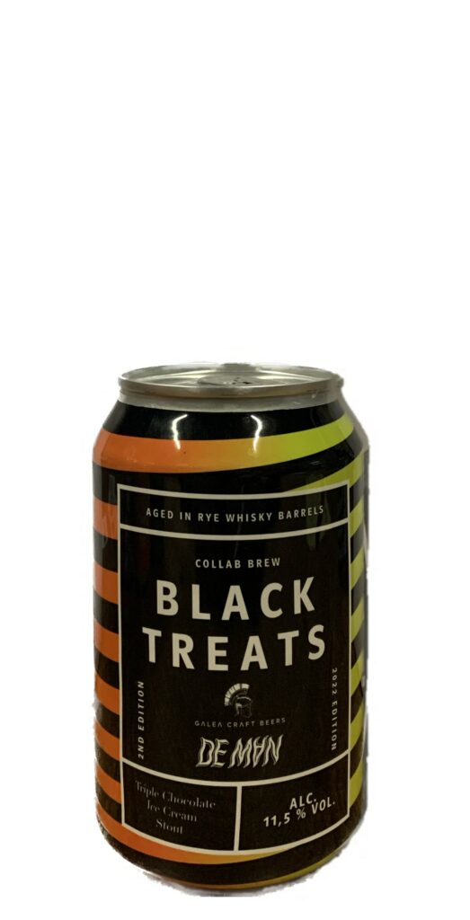 Brouwerij de Man x Galea Craft Beers Black Treats 2022 Edition Rye Whiskey BA GeheimBiertje